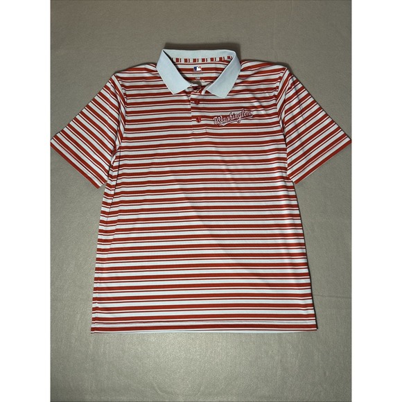 Other - Washington Nationals Genuine Merch Men's Large Button Up Polo